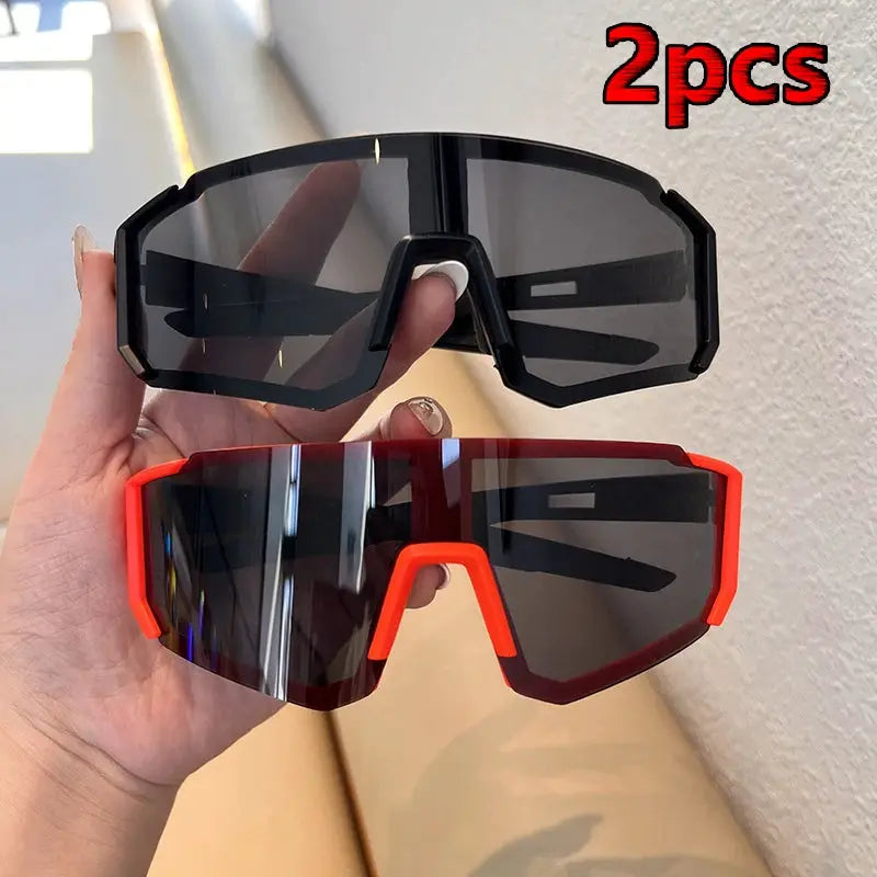TrailGuard Outdoor Sports Glasses Set Two Piece UV400 Lenses Block UVA UVB Rays Sandproof Eye Protection for Activities