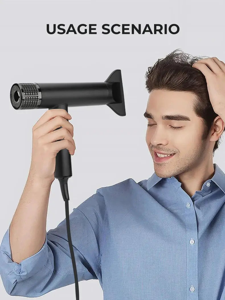 VGR hair dryer in black, corded handheld professional blow dryer