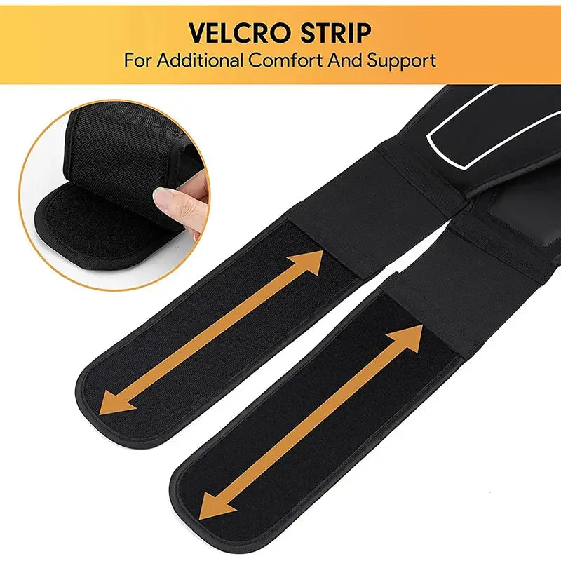 120cm Abdominal Massager Waist Belt Fitness Equipment Muscle Toner For Abdominal Training At Home
