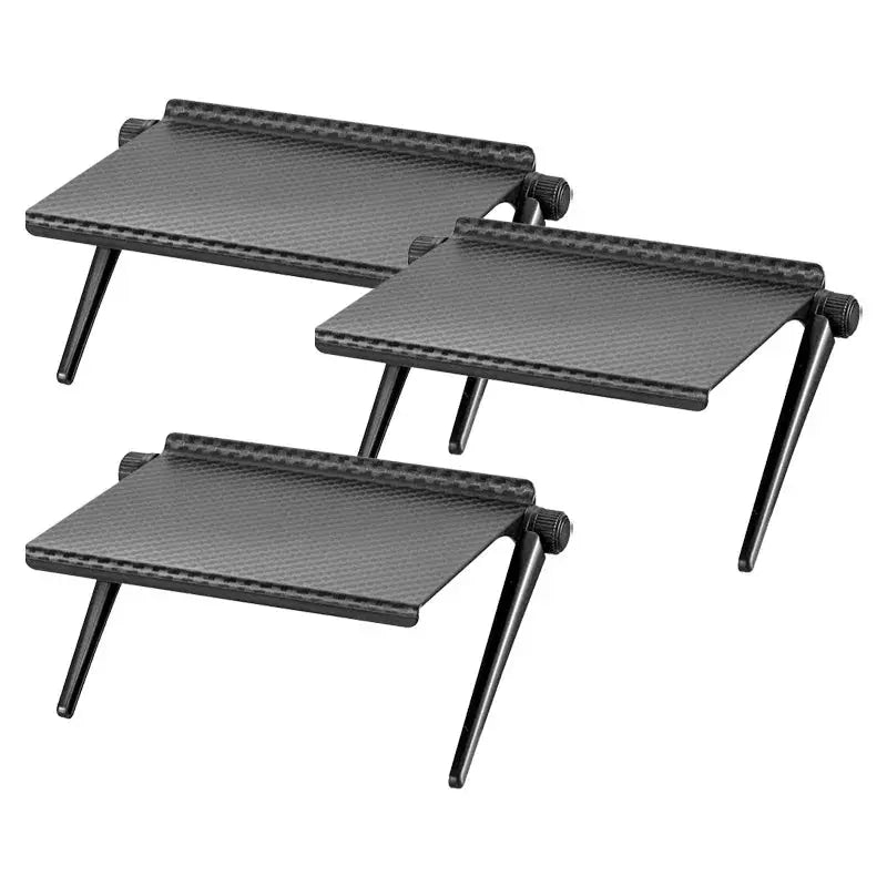 TV Screen Top Storage Shelf Adjustable Monitor Rack Computer Desktop Display Stand Router Organizer Home Office
