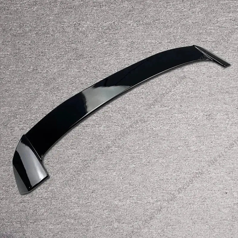 Rear roof spoiler cap for BMW F20/F21, gloss black lip spoiler wing, Simples Market