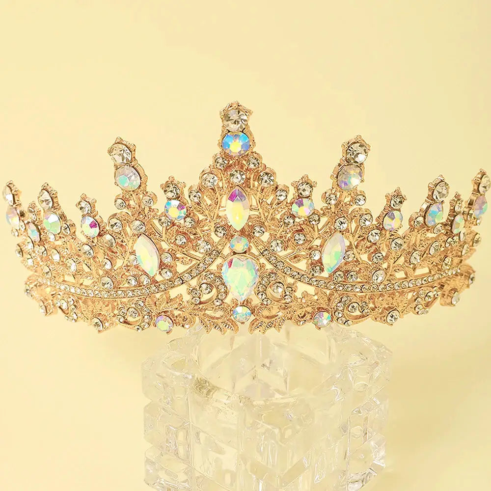 Multicolor Crown Headband For Girls Age 7 To 13 Perfect For Birthday Parties And Wedding Performances