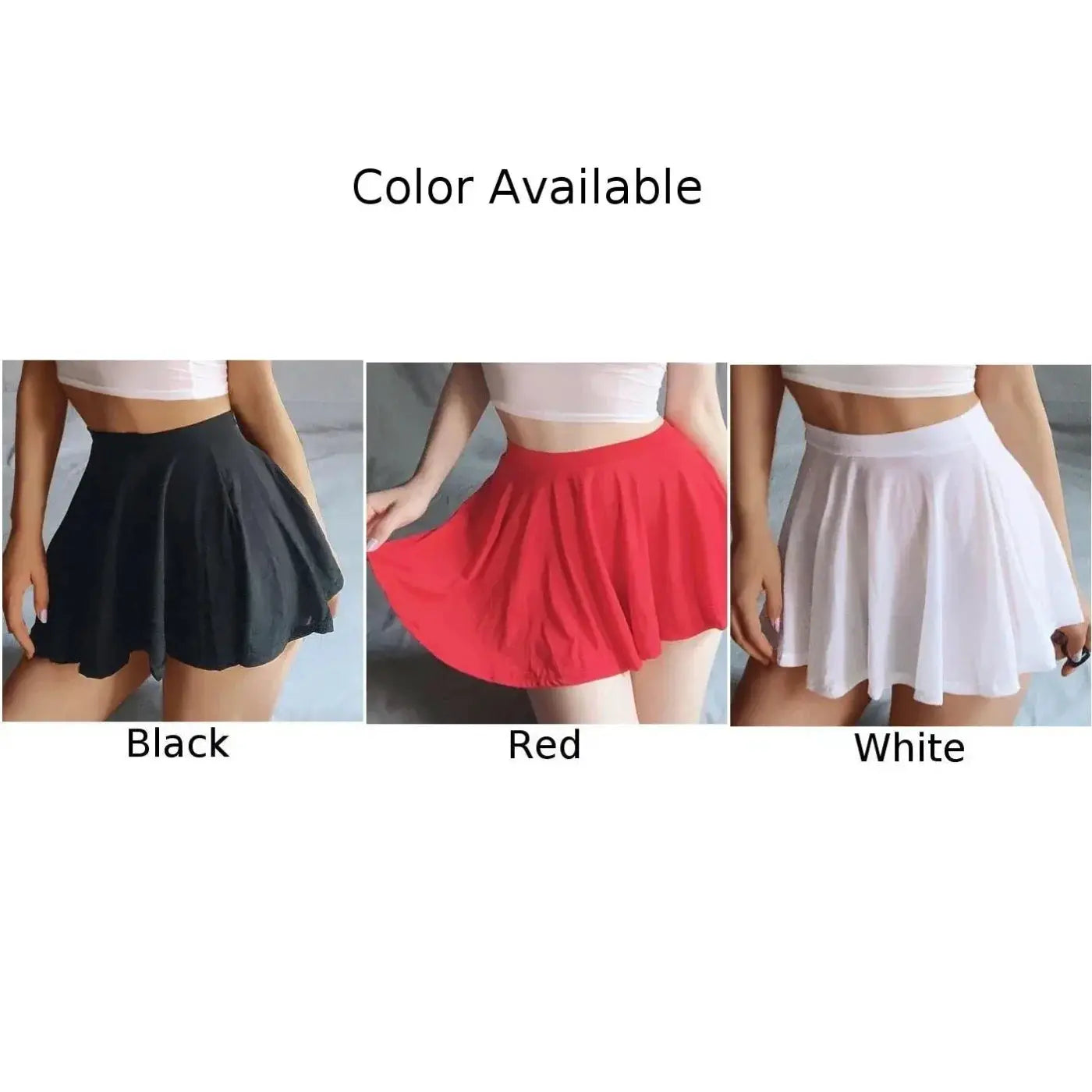 Sexy Cosplay Mini Pleated Skirt With High Stretch Chiffon For Spring And Summer Wear
