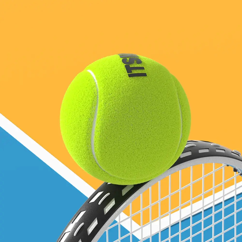 Six Or Twelve Pack Tennis Balls With Mesh Carry Bag High Elasticity For Dog Playing Outdoor Training