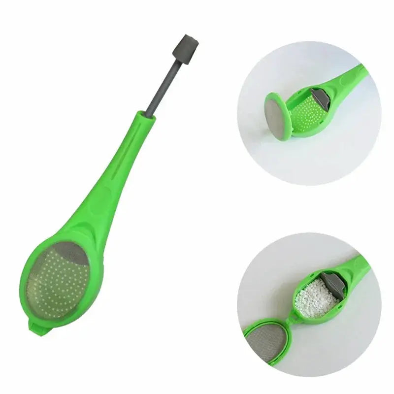Tea Infuser With Built In Plunger Reusable Strainer For Intense Flavor