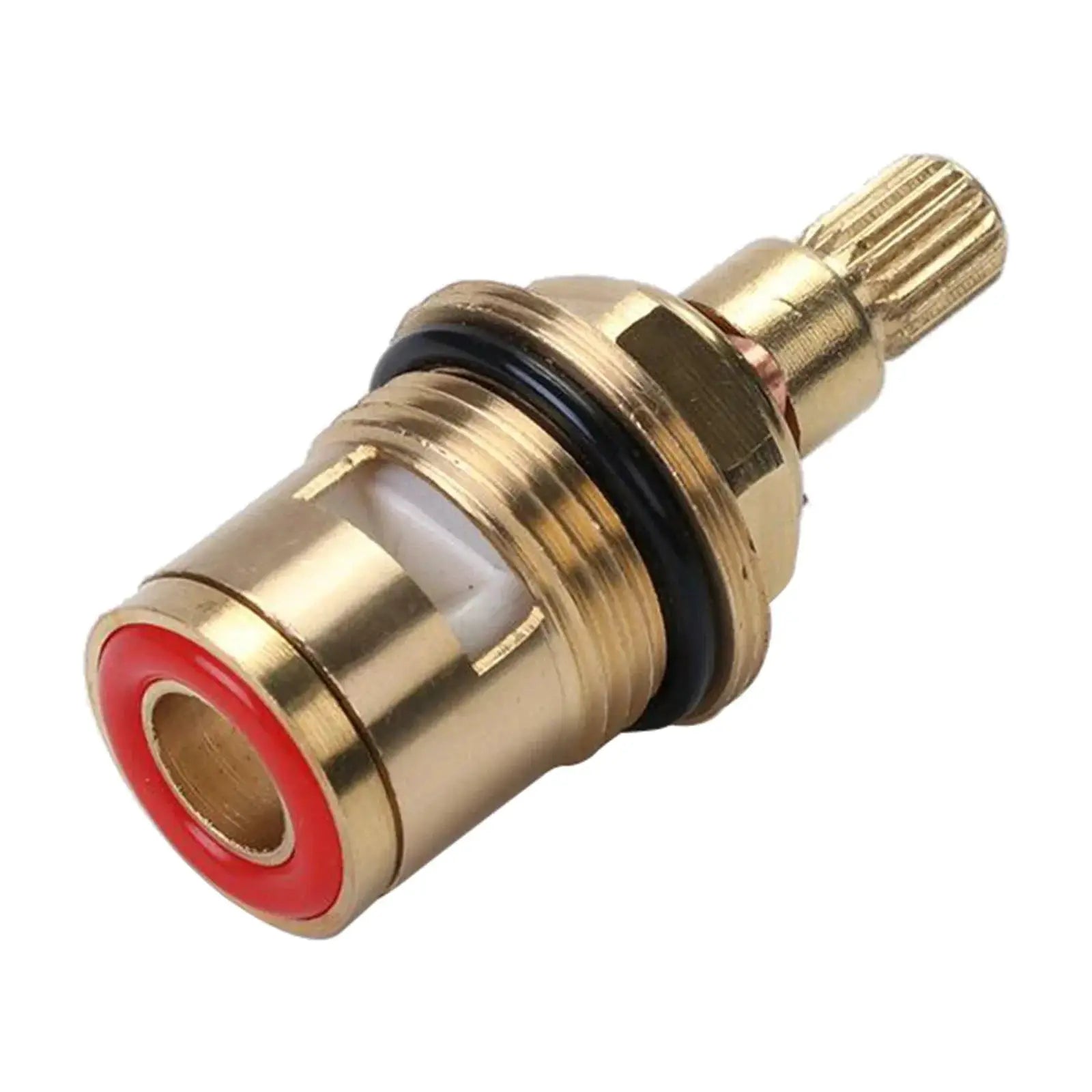 Half Inch Universal Tap Valves Brass Ceramic Disc Cartridge Inner Faucet Valve For Bathroom Clockwise Or Anti Clockwise