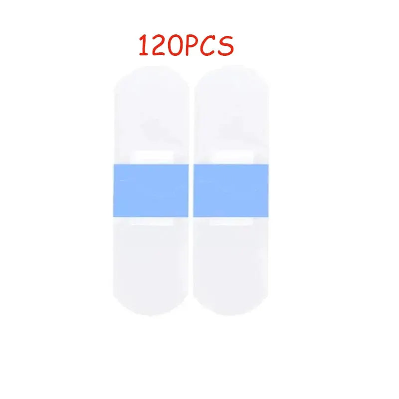 120 Count Waterproof Transparent Bandages Breathable Invisible Hemostatic Wound Care For Everyday Cuts