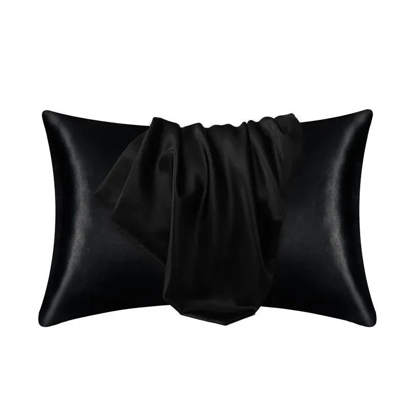 100 Percent Silk Pillowcase Satin Hair Beauty Pillow Cover For Soft Sleep And Hair Care Home Decor