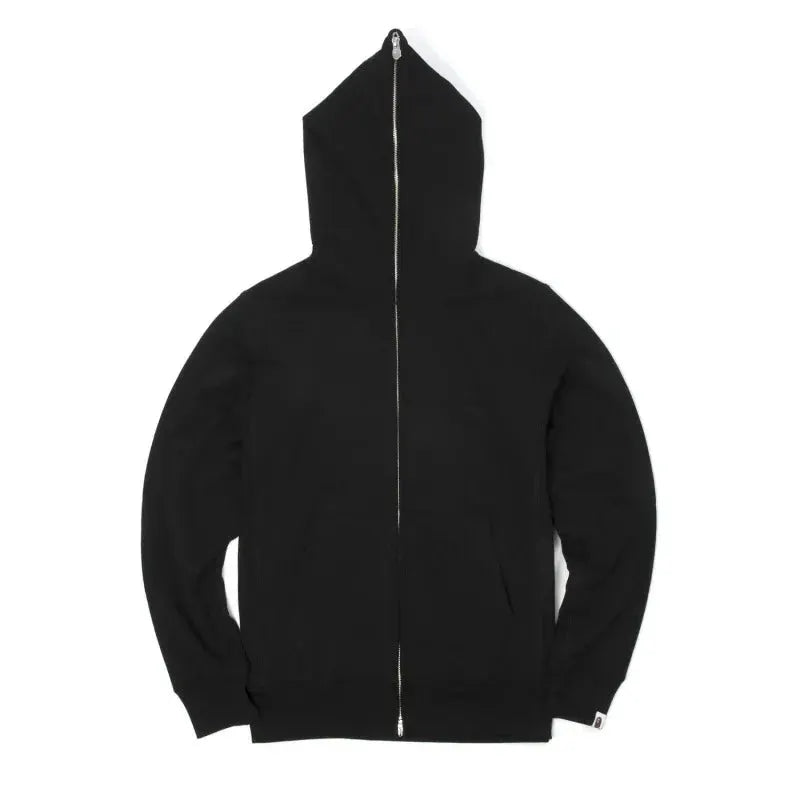 Unisex Zipper Hoodie Fleece Sweatshirt Long Sleeve Hooded Casual Campus Streetwear Sportswear High Quality