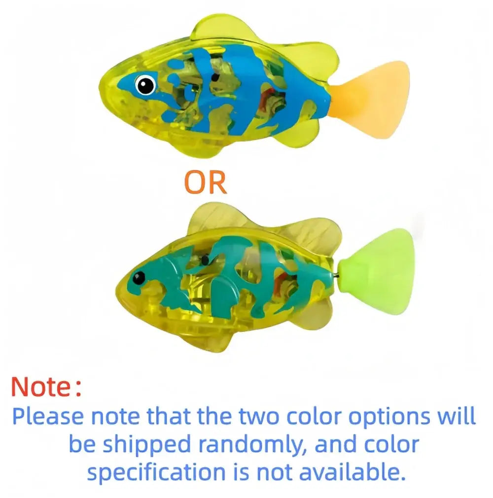 Light Up Baby Bath Toy Clownfish Swimming Electric Sensor Water Play Toy For Kids And Toddlers