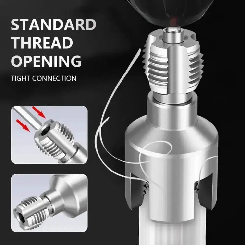 Integrated Internal And External Pipe Threading Tool Kit For Electric Drill PVC Pipe Threader