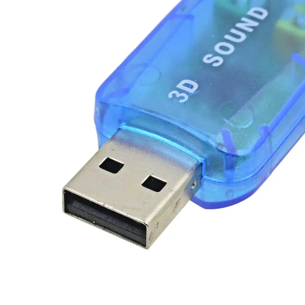 5.1 Channel USB External Sound Card Plug And Play USB Audio Interface For PC And Laptop