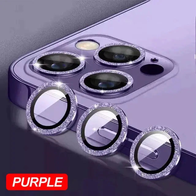 DiamondGuard Camera Lens Protector For iPhone 17 Pro Max 14 Plus And 15 Plus Series Diamond Metal Protective Glass