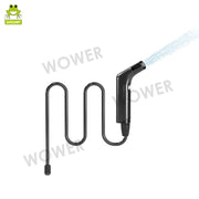 WOWER portable bidet handheld sprayer with 2m hose, rechargeable travel camping shower