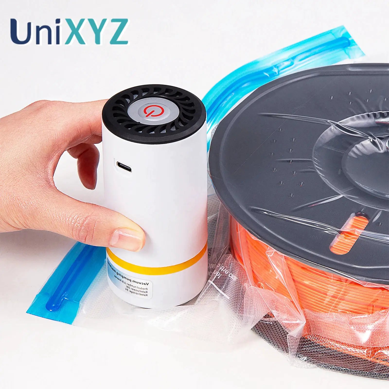 Vacuum Storage Bags for 3D Printer Filament 1kg Spools Keep Dry