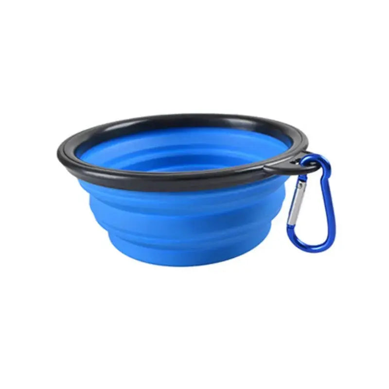 Portable Pet Food Bowl Durable TPR Collapsible Cat Dog Travel Outdoor Water Bowl