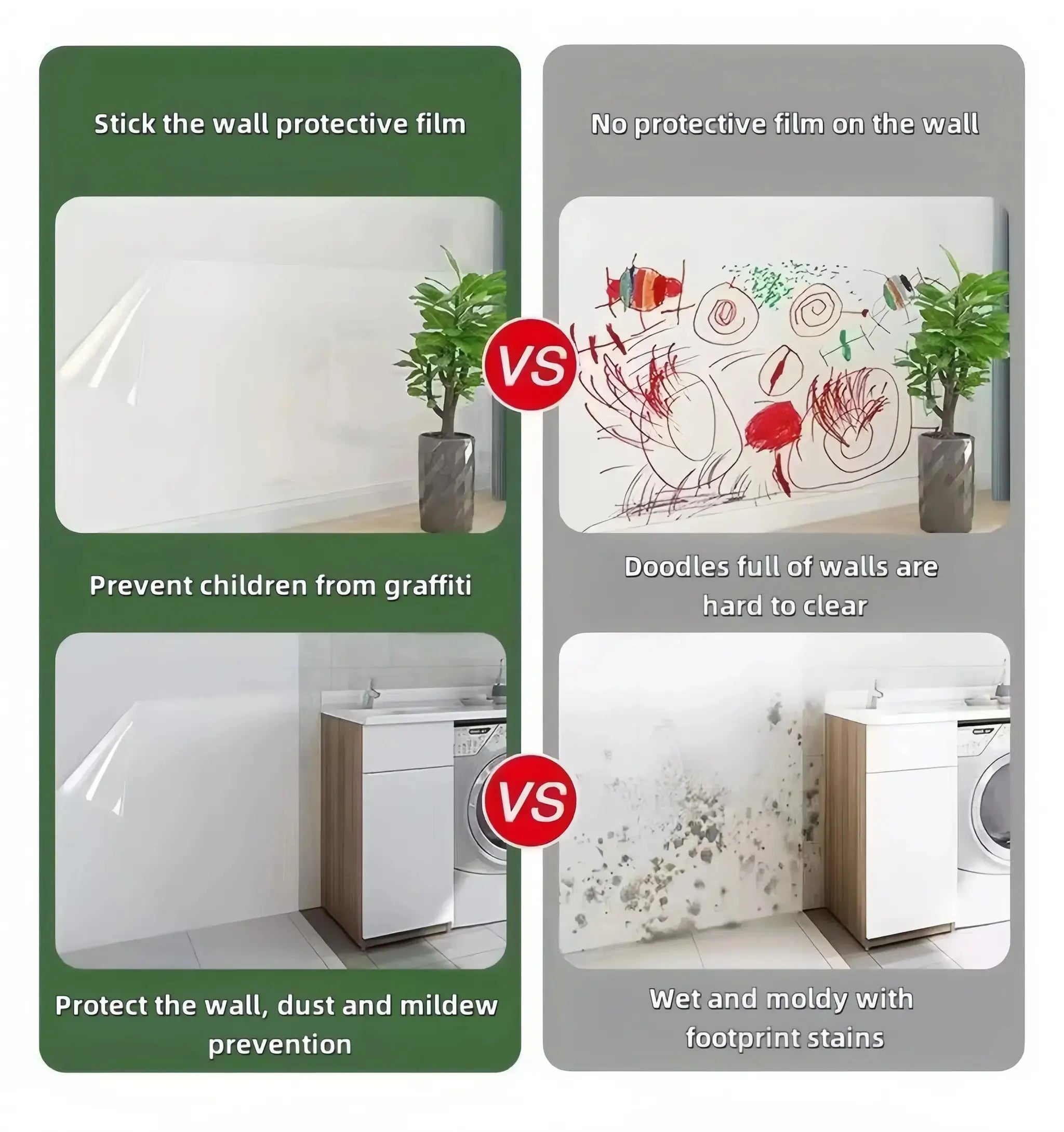 Simples Market self-adhesive wallpaper roll: transparent marble tile, waterproof wall sticker