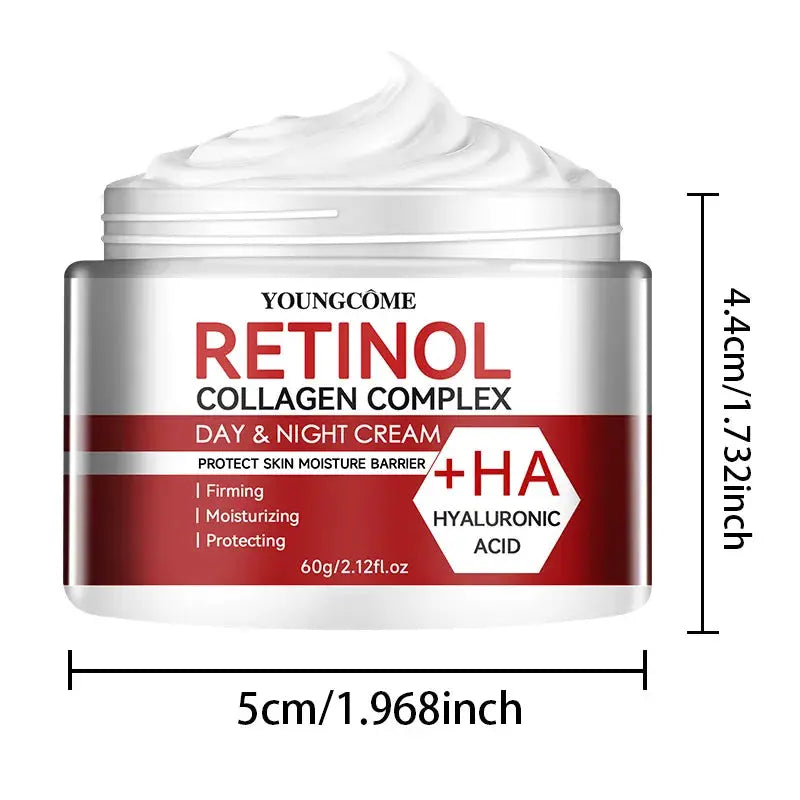 Youngcome Retinol Collagen Facial Care Moisturizing Cream For Deep Hydration And Skin Repair Suitable For Dry Aging Skin