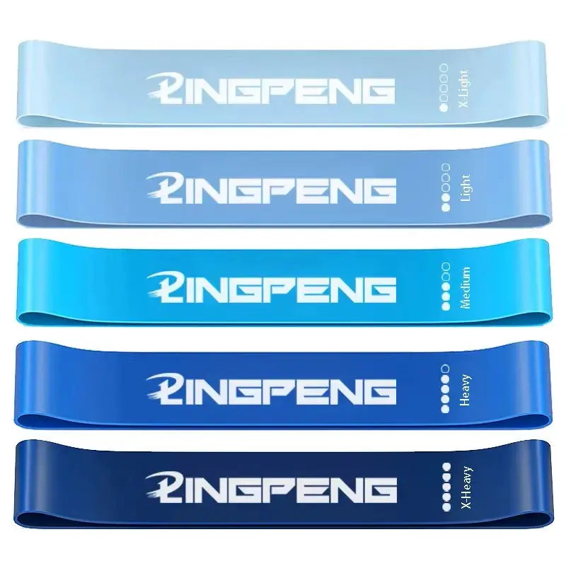 Eco Friendly Natural Latex Elastic Loop Resistance Bands For Yoga, Leg Squats, Dance And General Fitness