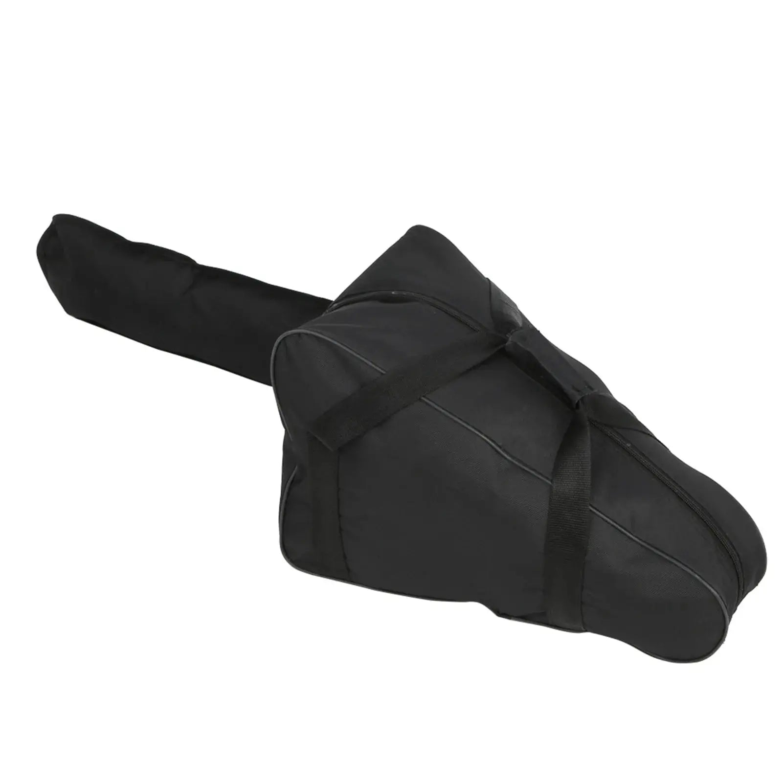 Chainsaw/electric saw bag in black waterproof Oxford cloth with carrying strap