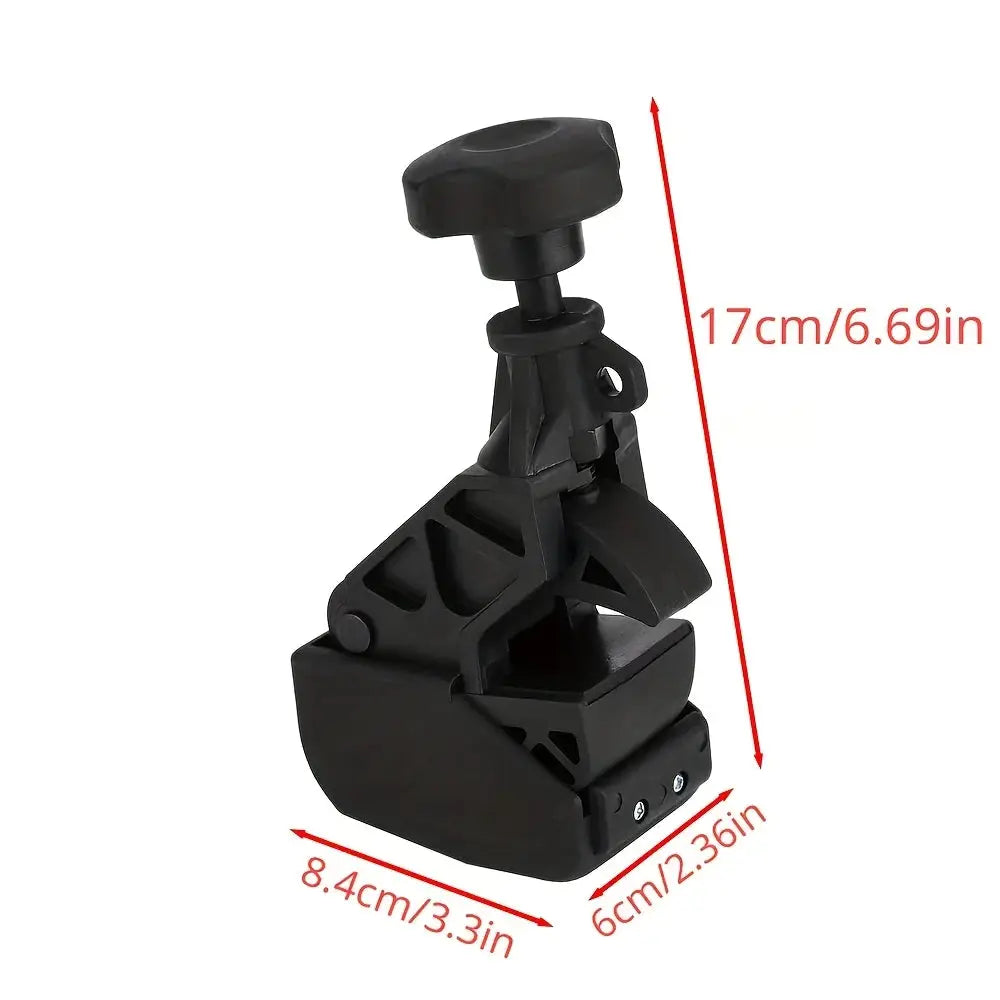 Quick Wheel Change Tire Changer Tool by Simples Market, black plastic with bead press and rim clamp