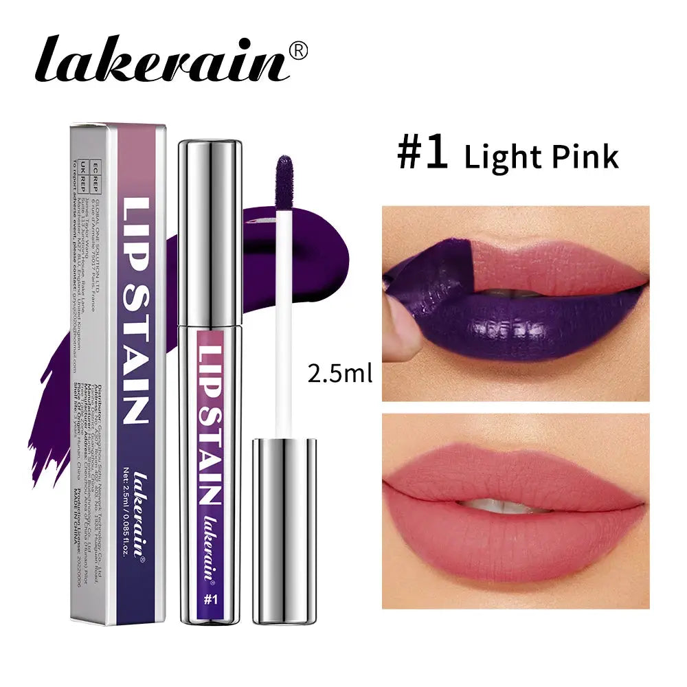 RadiantHue Lip Stain Peel Off Long Lasting Waterproof Transfer Proof Pink Lip Color for Women