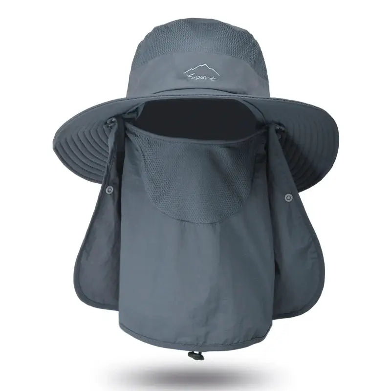 Unisex Fishermans Hat Sun Hat For Outdoor Quick Dry Breathable Fishing Summer Protection