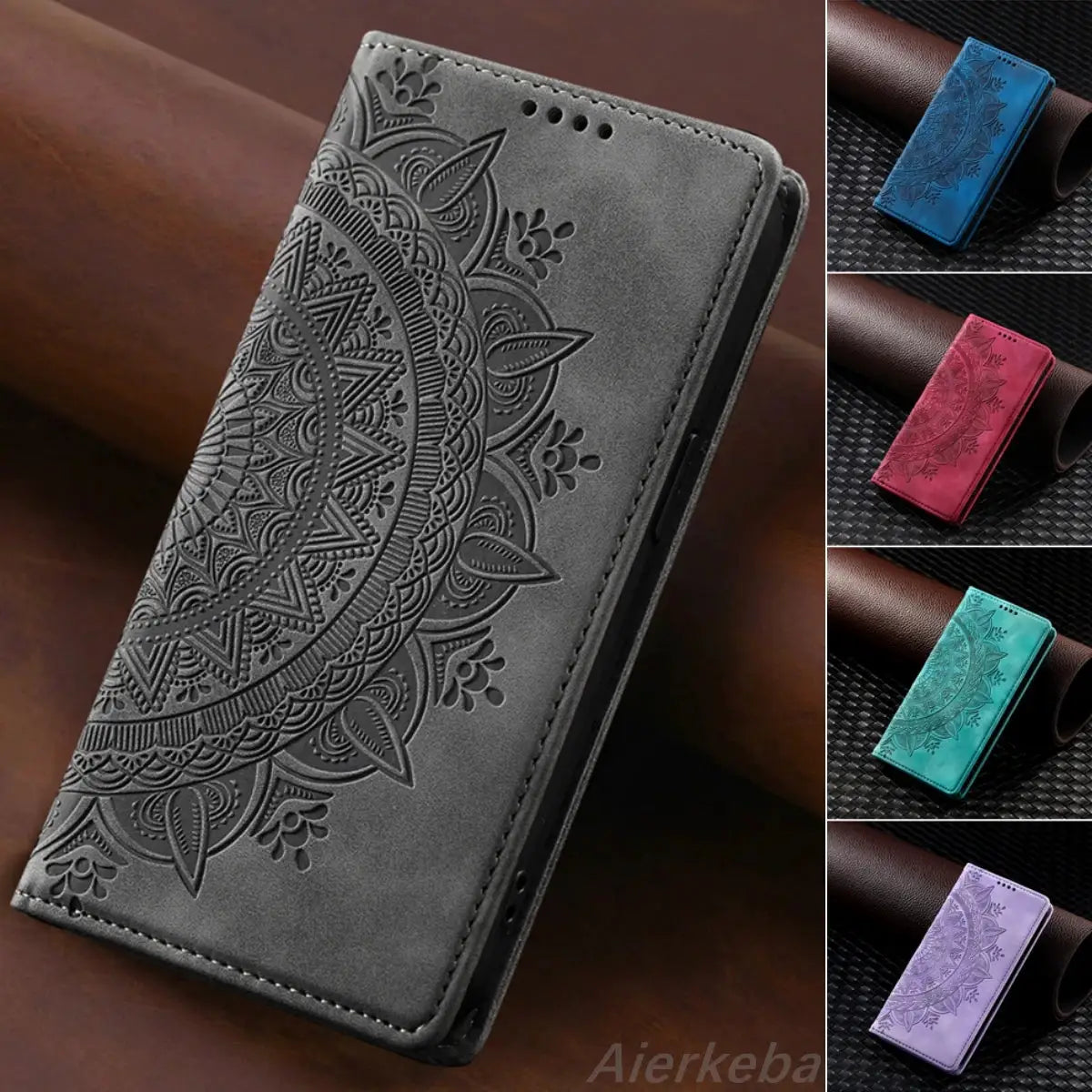 NovaGuard Magnetic Flip Leather Case for Samsung Galaxy S25 S24 Ultra S23 FE S22 S21 S20 S10 S9 Plus Note 20 Card Slot