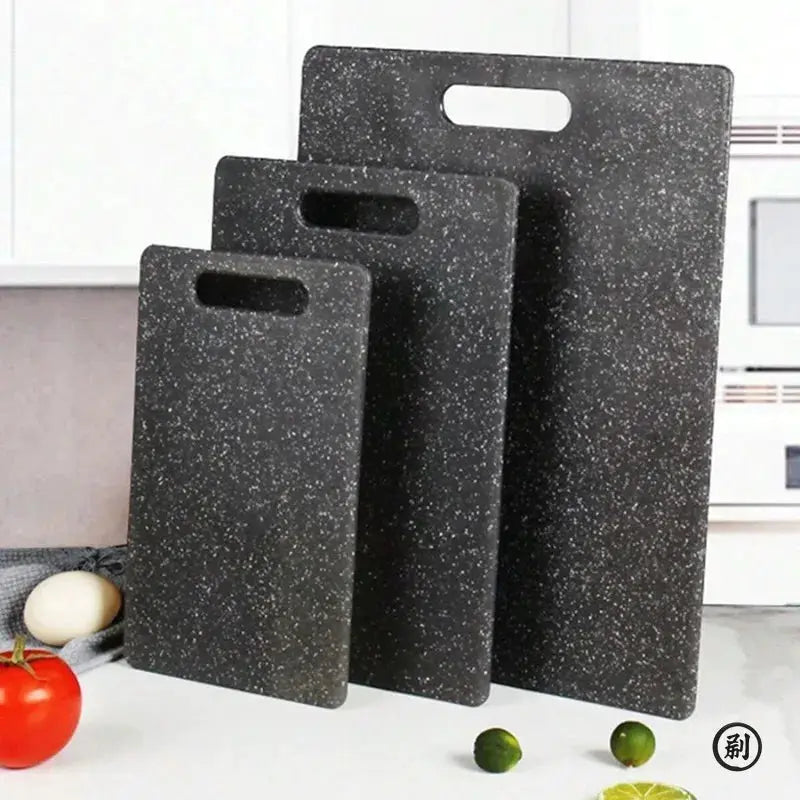 Marble Texture PP Cutting Board Antibacterial And Mildew Resistant Kitchen Vegetable Prep Board Dishwasher Safe