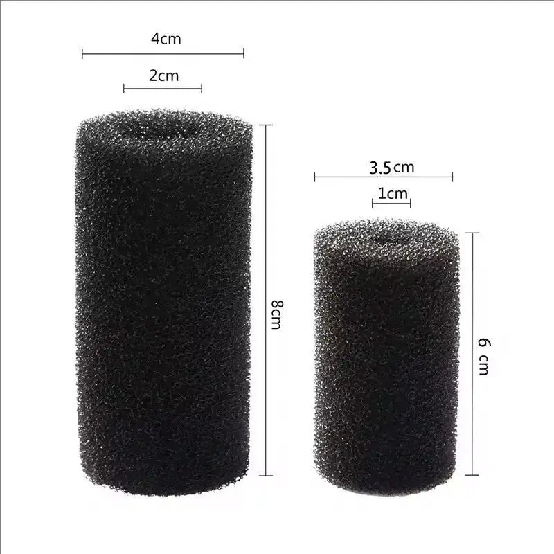 Biochemical Aquarium Filter Sponge Set 4 Or 8 Pieces For Fish Tank Inlet Water Pre Filter Replacement Cartridge