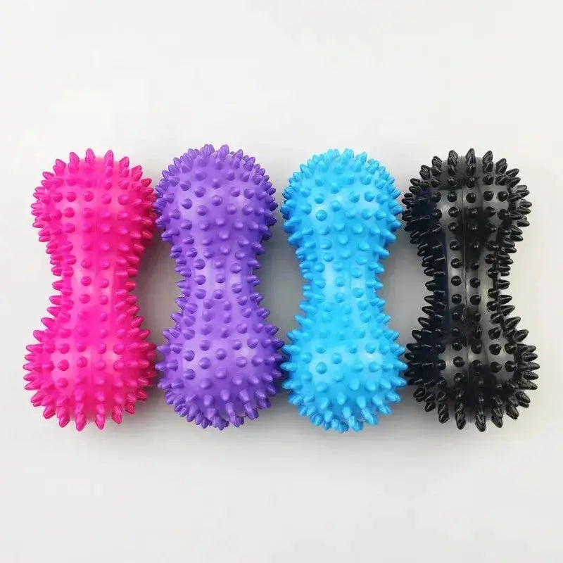 Peanut Massage Ball Spiky PVC Deep Tissue Ball For Muscle Pain Relief Stress Relief Foot Massage And Relaxation