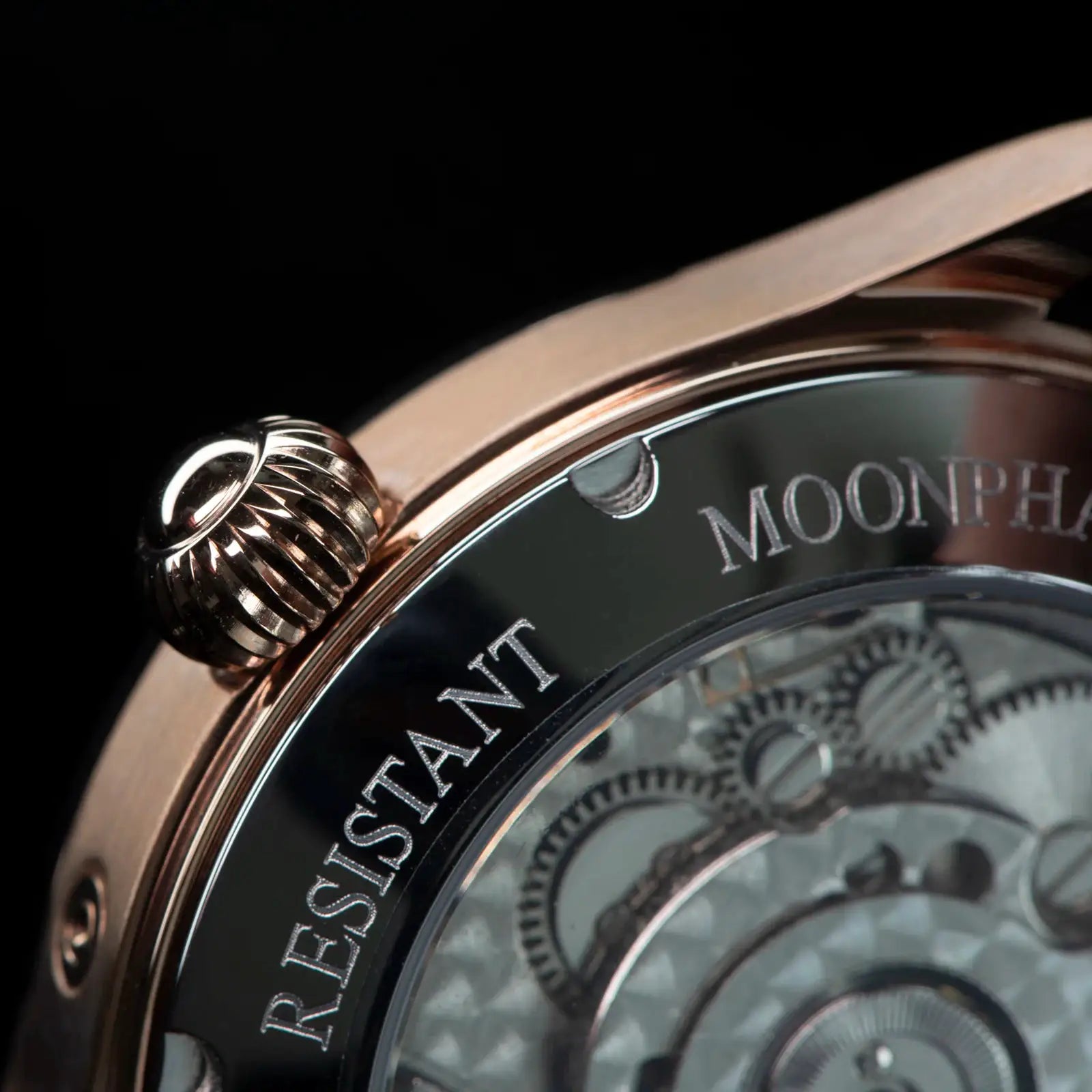 Sugess Tianjin ST25 moonphase watch with rose-gold case and sapphire crystal