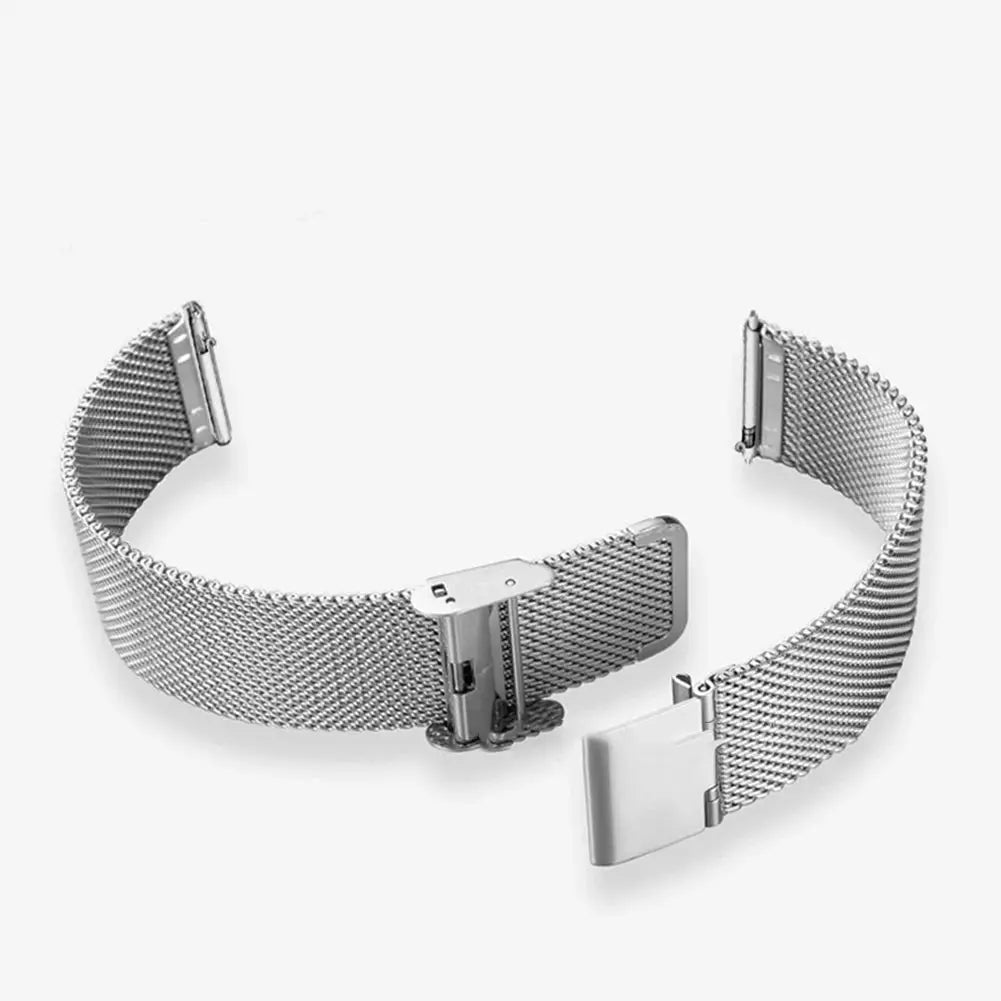 Stainless Steel Mesh Watch Band Quick Release Replacement Strap 12mm 14mm 16mm 18mm 20mm 22mm for Men Women