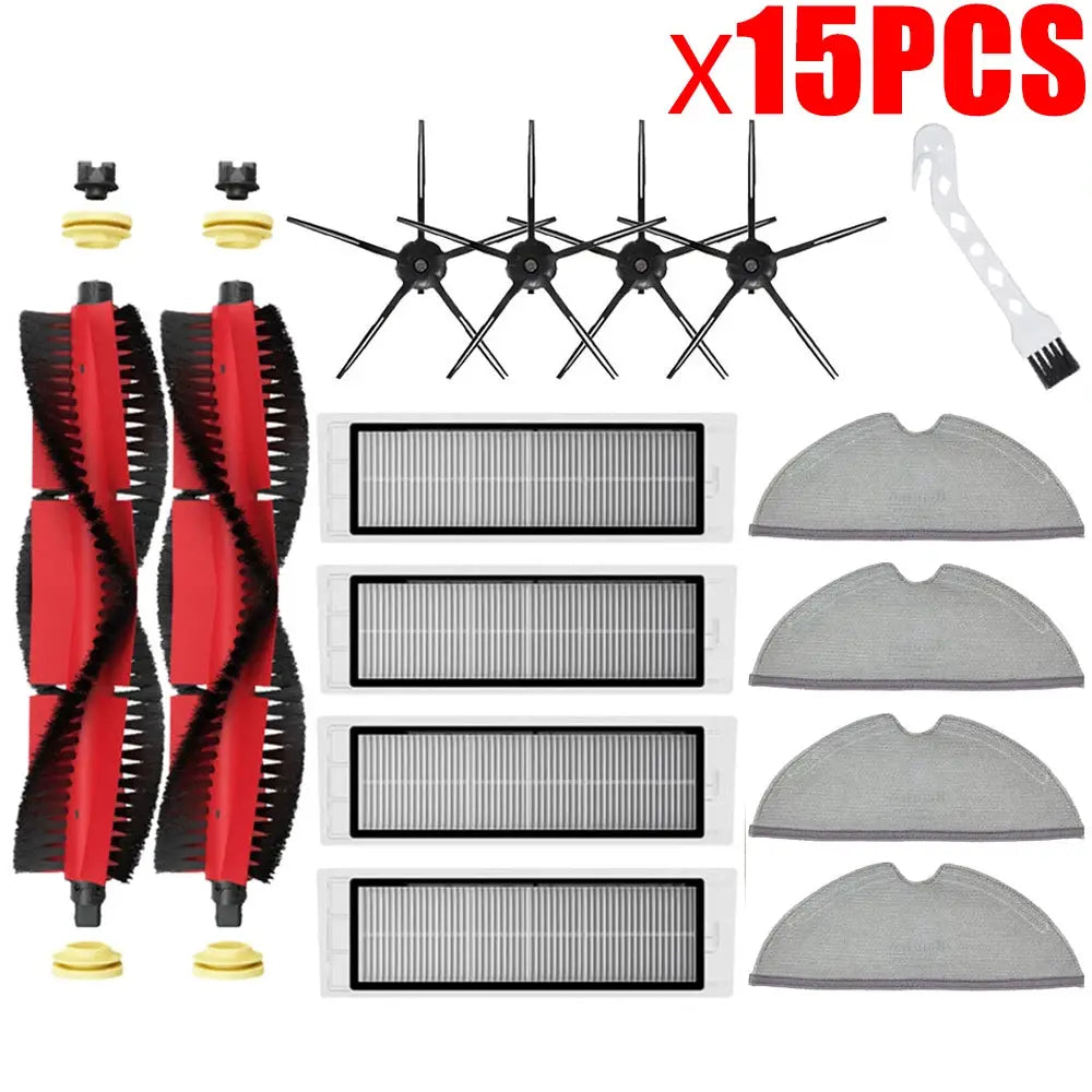 Xiaomi Roborock S5 Max S6 S6 MaxV Vacuum Cleaner Replacement Kit Roller Brush HEPA Filter Mop Cloth Spare Parts