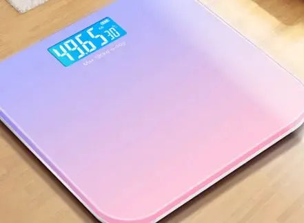 NovaScale Gradient Color Intelligent LCD Electronic Scale Tempered Glass Platform For Precise Weight Measurement
