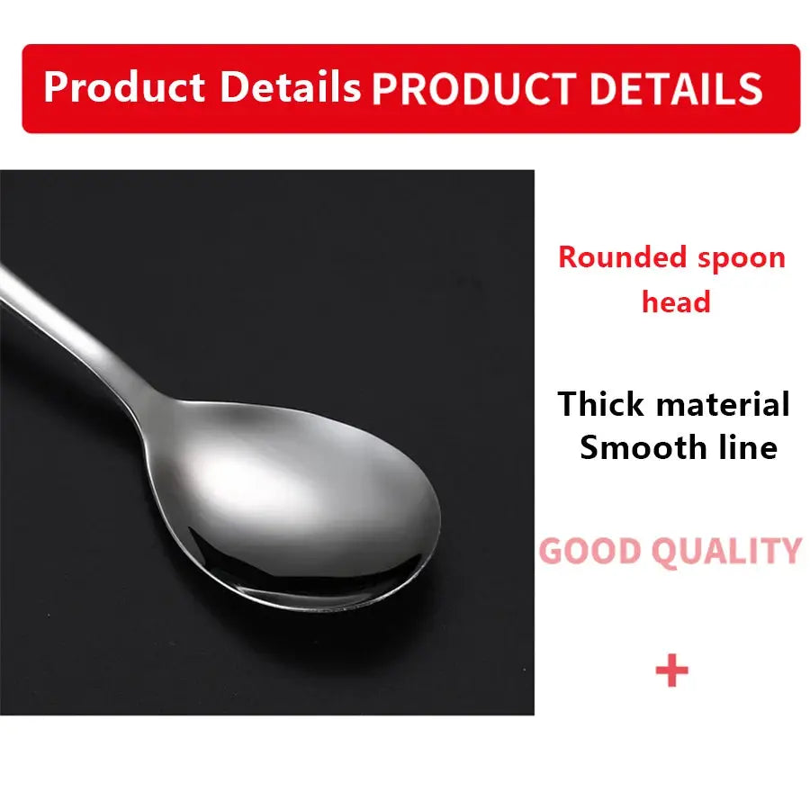 Stainless steel Korean spoon by Simples Market; 3-piece portable tableware set