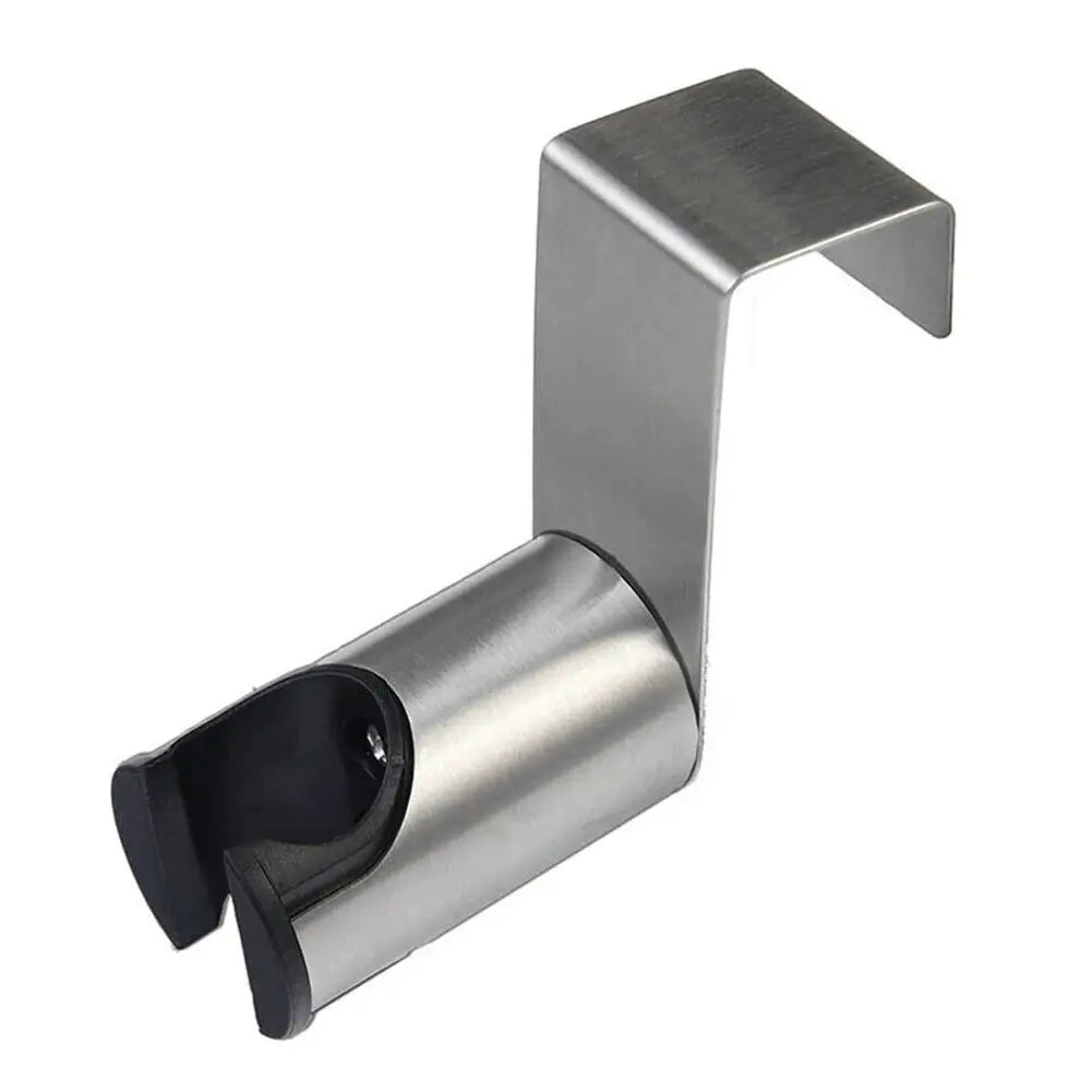 1pc stainless steel bidet sprayer holder bracket with wall-mount hook