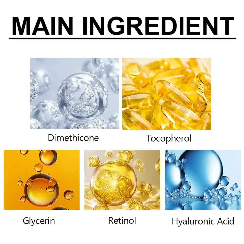 Men deodorant stick; main ingredients include dimethicone, tocopherol, glycerin, retinol, hyaluronic acid (5).