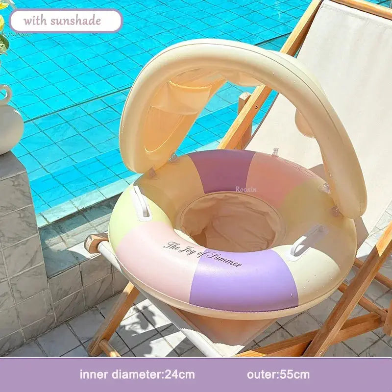 Outdoor Sport Inflatable Swimming Ring PVC Pool Float Seat For Adults 14 And Up Great