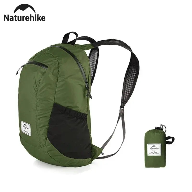 Naturehike 18L Camping Backpack Ultralight Waterproof Nylon Foldable For Outdoor Travel And Hiking