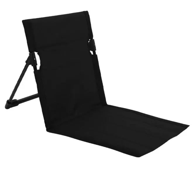 Foldable outdoor floor chair by Simples Market with Oxford cloth and backrest cushion