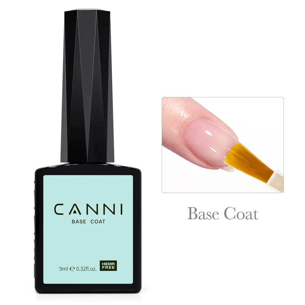 Canni Hema Free Nail Gel Polish Christmas Red Collection Semi Permanent 9ml Long Lasting Shine