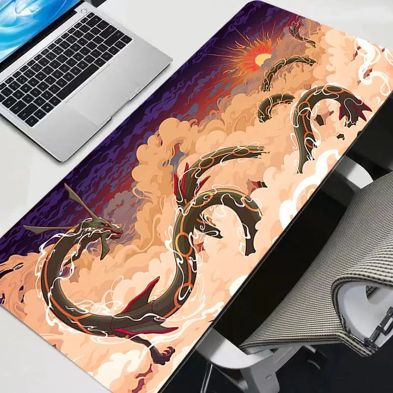 Gengar Themed XXL Gaming Mouse Pad Desk Mat For Gamers Varmilo Keyboard Carpet Large Surface