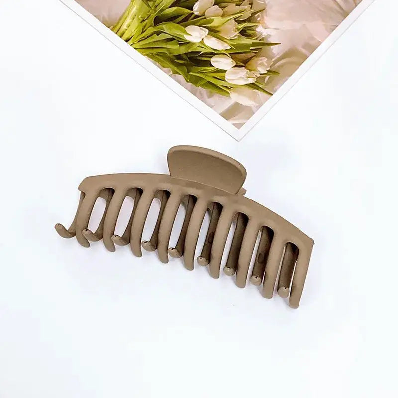 Geometric Matte Hair Claw Set - Simples Market