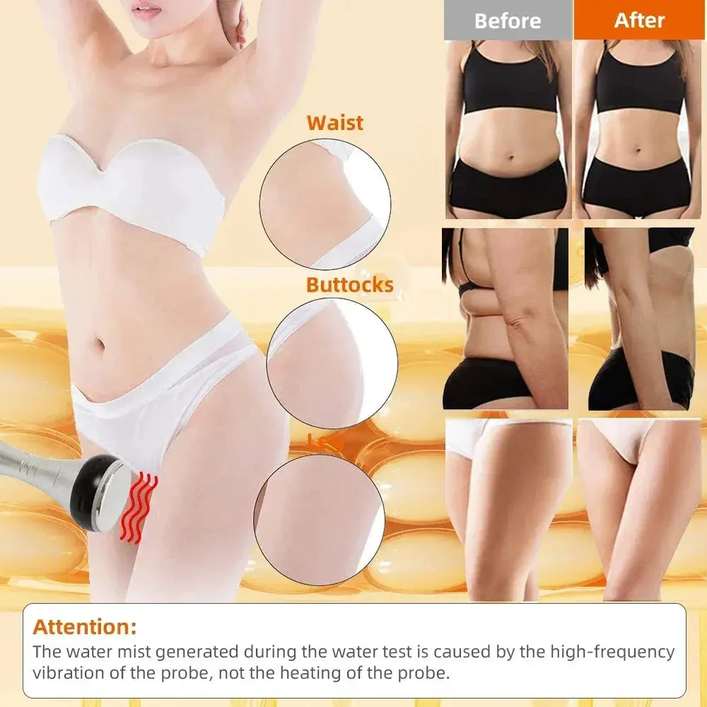 4-in-1 cavitation body slimming machine from Simples Market with vacuum suction handheld massager