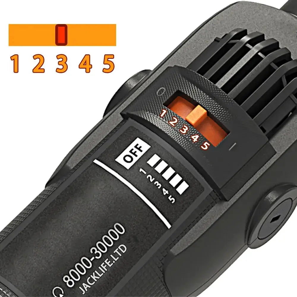 JANGKLIFE 110 220V High Power Multi Function Electric Grinder Polishing Drilling Cutting Engraving 211 Accessory Set