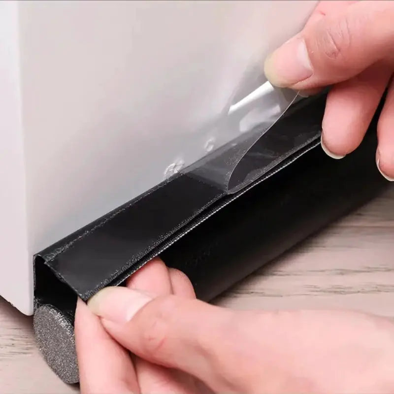 Door Bottom Seal Strip 96cm Adjustable Weatherstripping for Drafts Sound Insulation Dust Insect Prevention Waterproof Gap