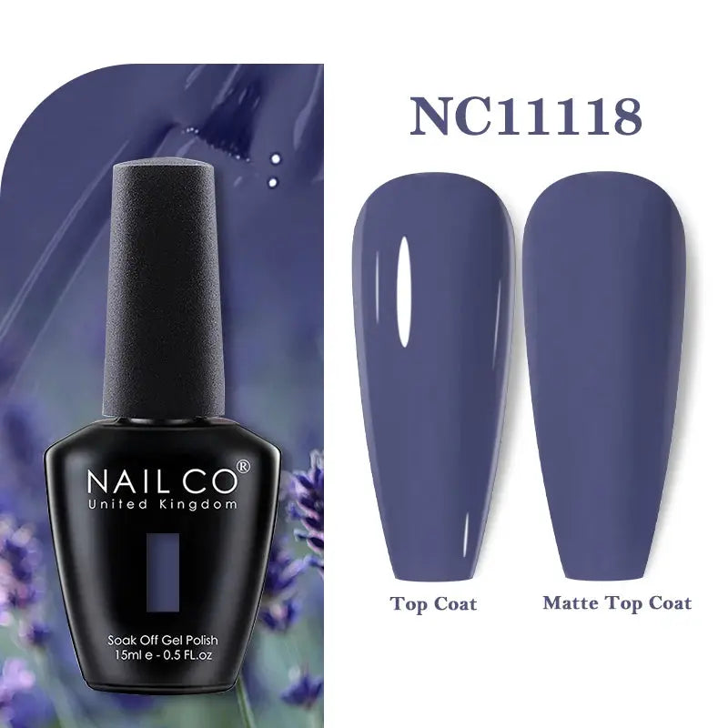 NAILCO 283 Colors Gel Nail Polish Kit Ultra Long Lasting UV Gel Varnish With 30 Day Shine