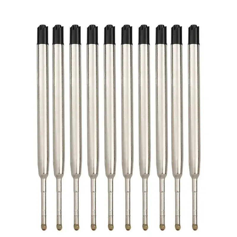 Ballpoint pen refills for Parker pens, 12 pcs, medium point, blue/black/red ink, Simples Market