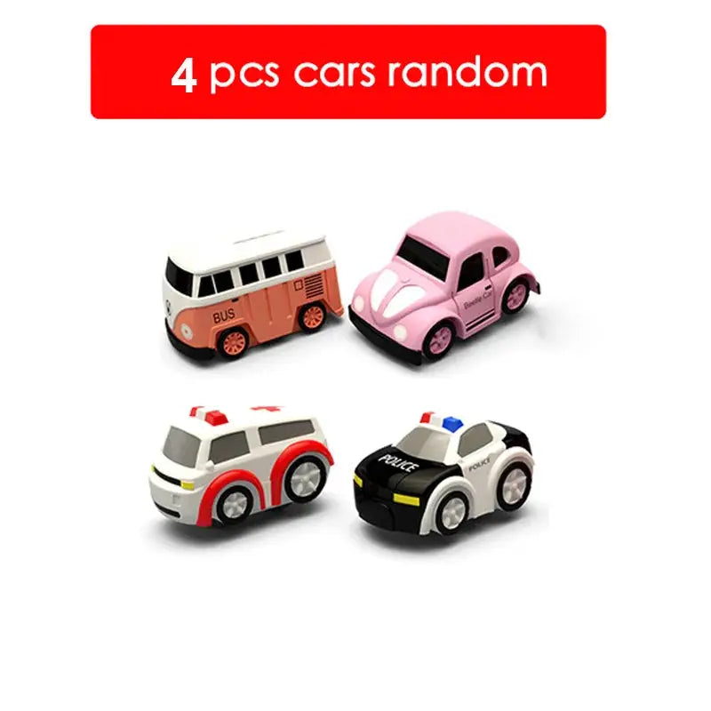 Racing Rail Car Model Space Adventure Educational Toy for Kids Train Track Brain Teaser Interactive Game
